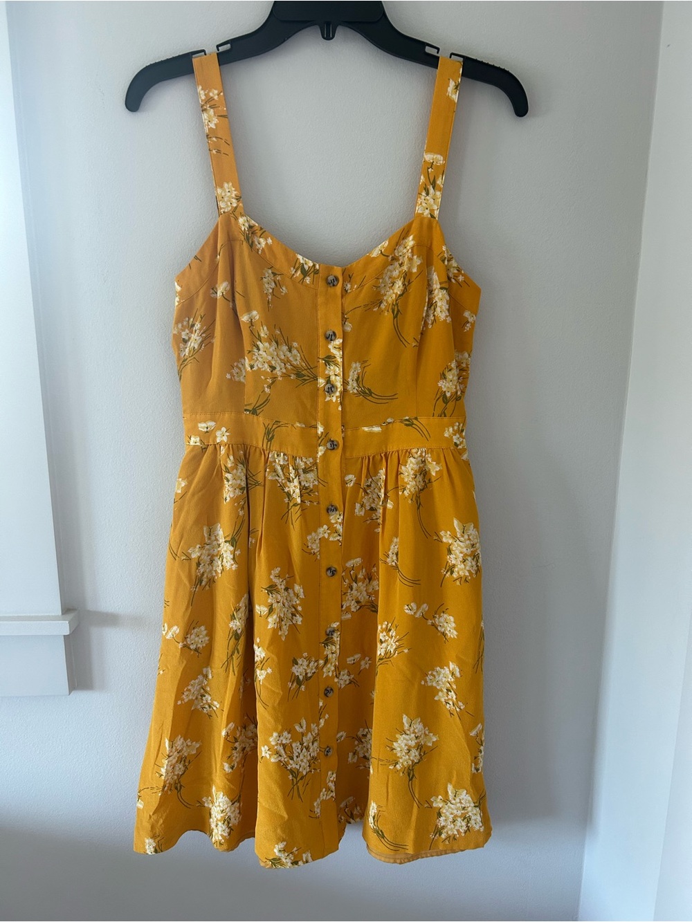 Madewell Silk Fleur Bow Back Dress Women’s Size 4